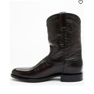 Men's Rich Brown Leather Western Boots